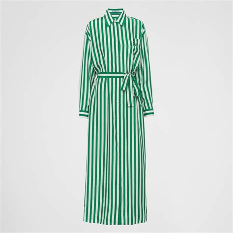 prada striped dress